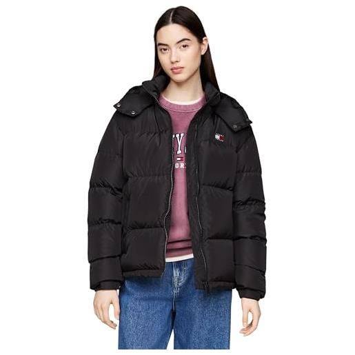 Tommy Jeans donna piumino alaska impermeabile, blu (dark night navy), xl