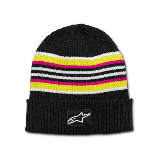 Alpinestars bolted cuff beanie berretto, nero, taglia unica uomo