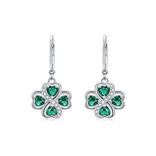 Fino A 52% Su Orecchini A Forma Di Trifoglio - Foto 12