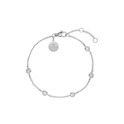 Bracciale Pietre Naturali,Braccialetto Di Cristallo Di Ametista In Pietra Naturale 3 Pezzi Braccialetto Di Perline Elasticizzato Con Fascino Di Cuore Di Ghiaia Di Moda Set Energia Yoga Pietre Prezio