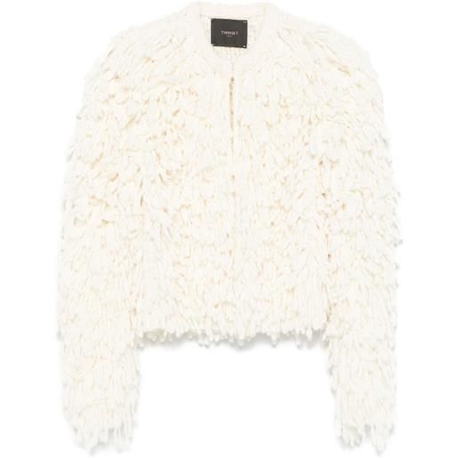 TWINSET giacca elizabeth - bianco