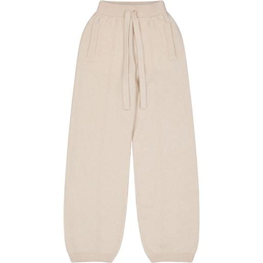 Laneus joggers in cashmere - toni neutri