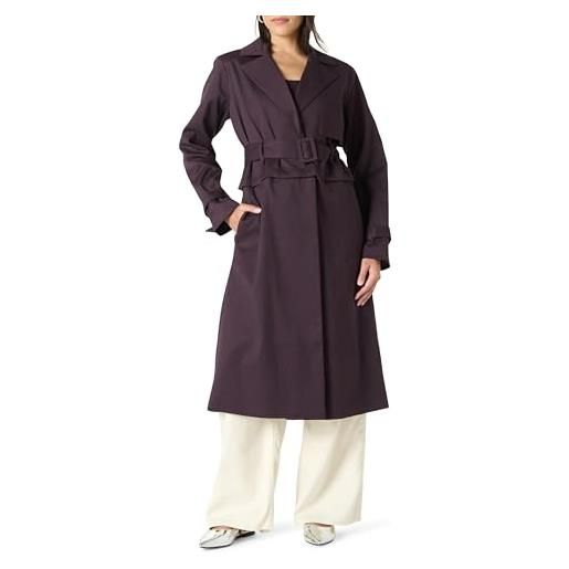 The Drop trench convertibile perfetto da donna, prugna, by @takkunda, m