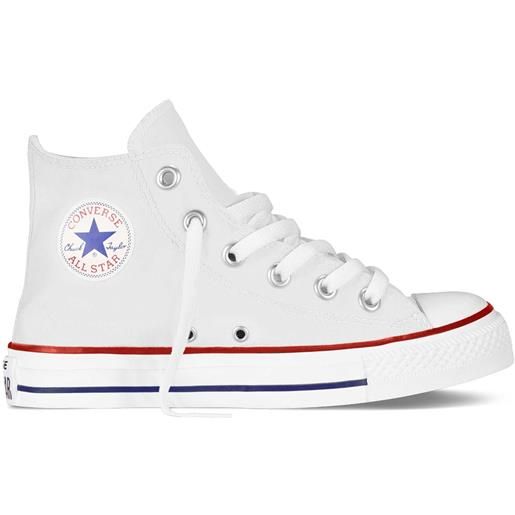 CONVERSE chuck taylor all star hi bianche bambino