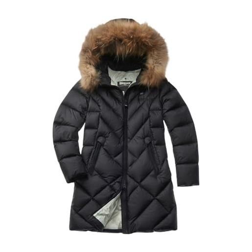 Blauer cappotti e giubbotti donna 24wbldk03052-006047 sintetico nero - large