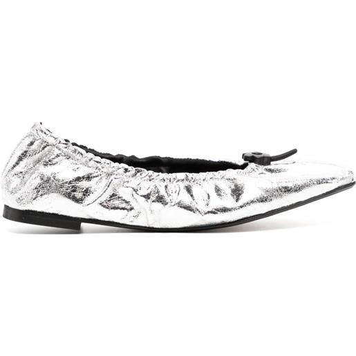 Cecilie Bahnsen ballerine orbella - argento