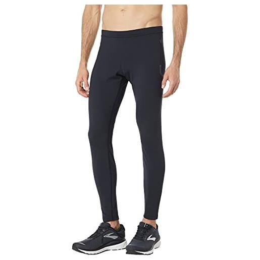 Brooks 211359001 momentum thermal tight pantaloni sportivi uomo black taglia 35