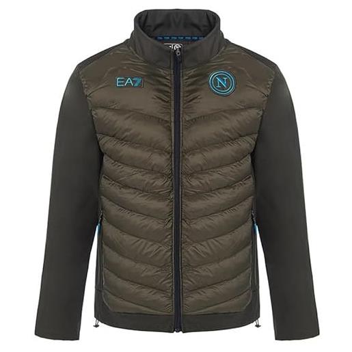 SSC NAPOLI giacca softshell imbottita, ea7 prodotto ufficiale 2024/2025, s