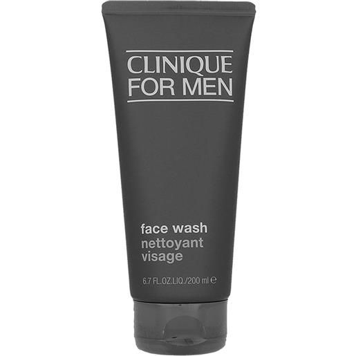 Clinique for men face wash 200 ml detergente viso gel