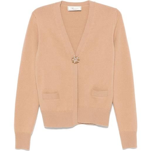 Blumarine cardigan - marrone