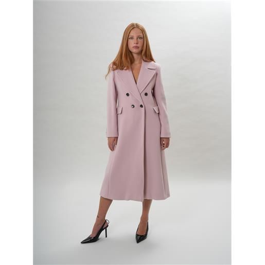 I Blues cappotto doppiopetto rosa