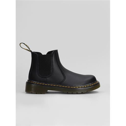 Dr.Martens kids anfibi 2976 j in pelle nera