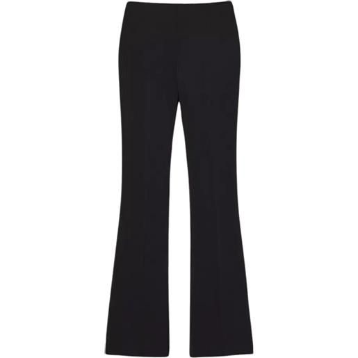TWINSET pantaloni flare a vita alta