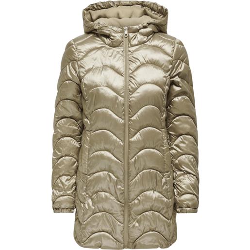 ONLY vega wave quilted coat cc otw trench cappotto donna
