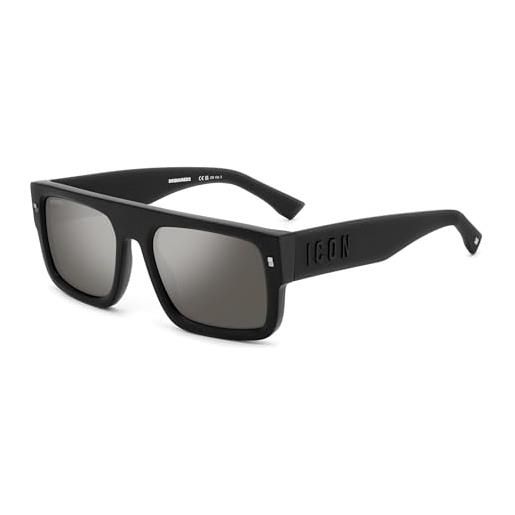 DSQUARED2 icon 0008/s sunglasses, 003/t4 matt black, 54 unisex