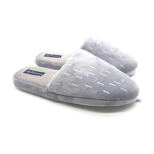 Absolute Footwear - Pantofole invernali da donna con fiocco di neve, Borgogna, 40 EU