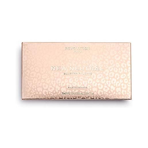 Makeup Revolution revolution pro1176347 - palette di ombre neutre, blushed