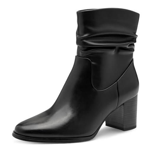 MARCO TOZZI Stivaletti Donna Western Con Zip - Modello 2-25340-43, Comodi E Alla Moda