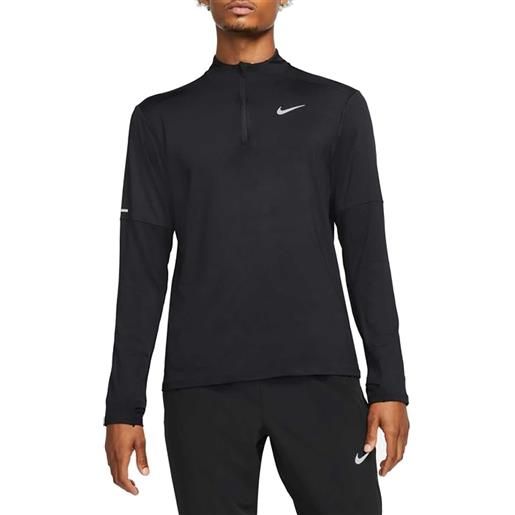 NIKE maglia manica lunga 1/2 zip dri-fit element
