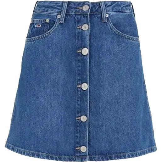 TOMMY JEANS minigonna in denim con bottoni donna