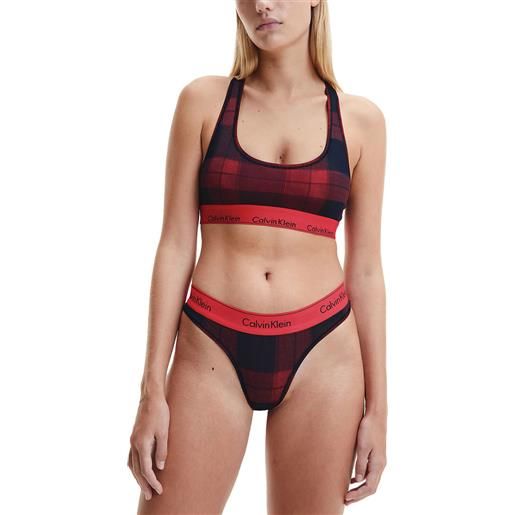 CALVIN KLEIN UNDERWEAR completo bra set (unlined bralette& thon) & thon