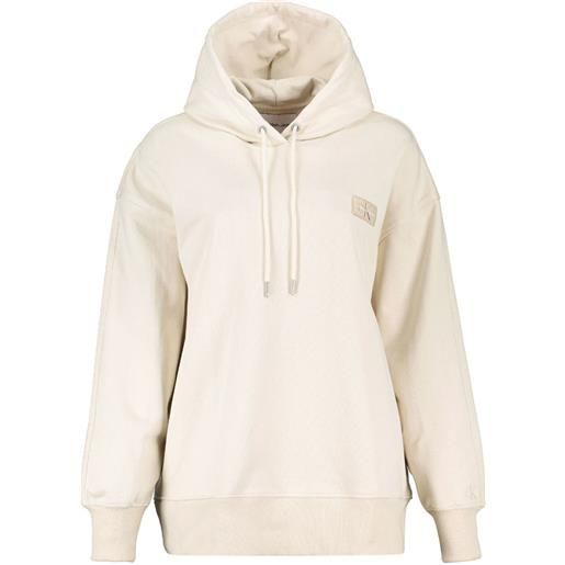 CALVIN KLEIN felpa con cappuccio oversize donna