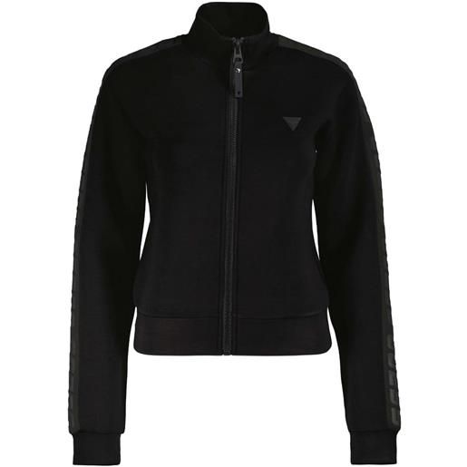 GUESS felpa full zip logo maniche new allie donna