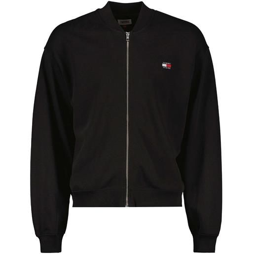 TOMMY JEANS felpa full zip bomber badge