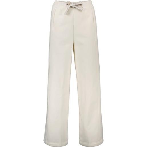 CALVIN KLEIN pantaloni nastro in vita logo donna