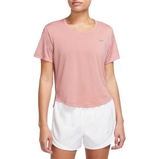 NIKE t-shirt dri-fit swoosh aop donna
