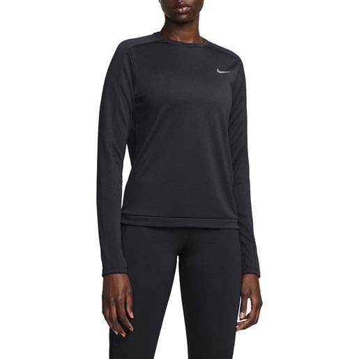 NIKE maglia manica lunga dri-fit pacer crew donna