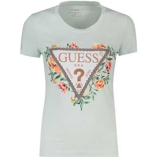GUESS t-shirt flowers donna