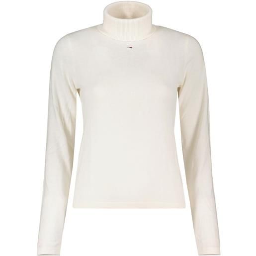 TOMMY JEANS maglione dolcevita essential logo donna