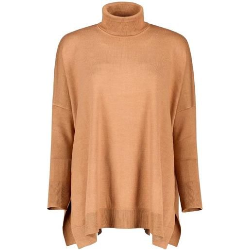 EMME MARELLA maglione dolcevita over con spacchi dimma donna