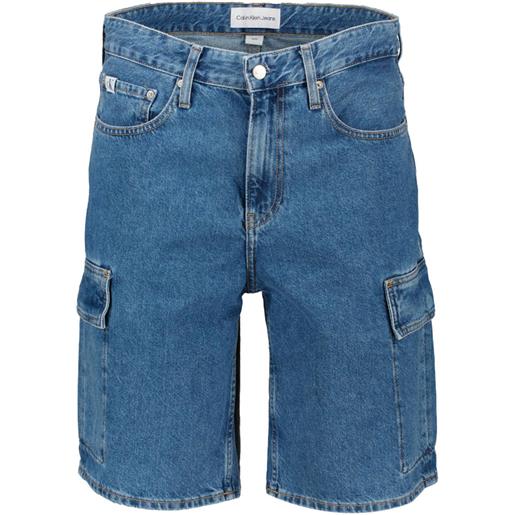 CALVIN KLEIN bermuda in denim 90's loose cargo