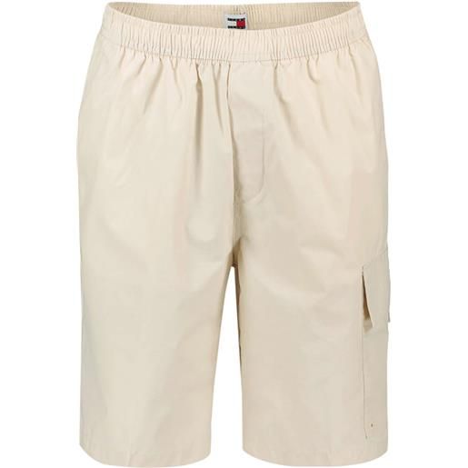 TOMMY JEANS bermuda cargo in cotone e nylon aiden
