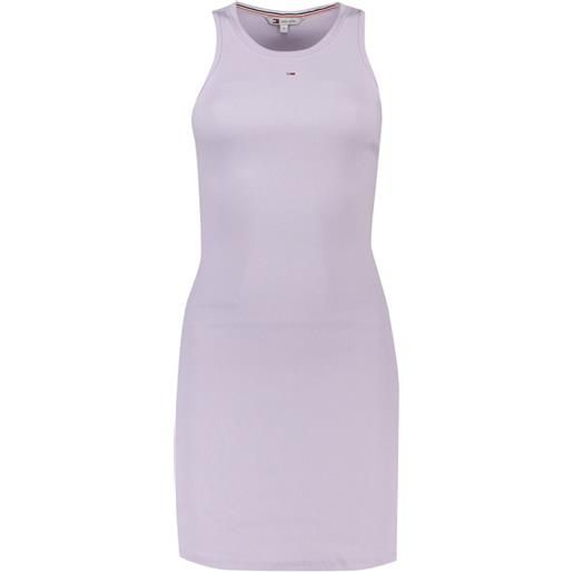 TOMMY JEANS abito a canotta in costina stretch donna