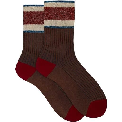 GALLO calza corta costina derby polso vanise donna