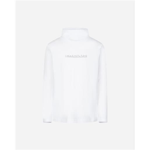 Freddy logo glitter jr - t-shirt - bianco