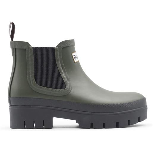 Barbour scarpe donna antipioggia oliva