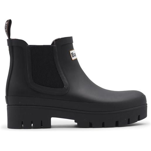 Barbour scarpe donna antipioggia nere