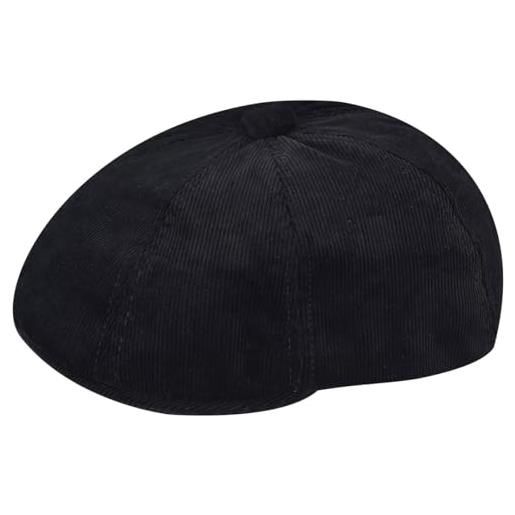 Kangol cord hawker basco scozzese, nero (nero bk), m unisex-adulto