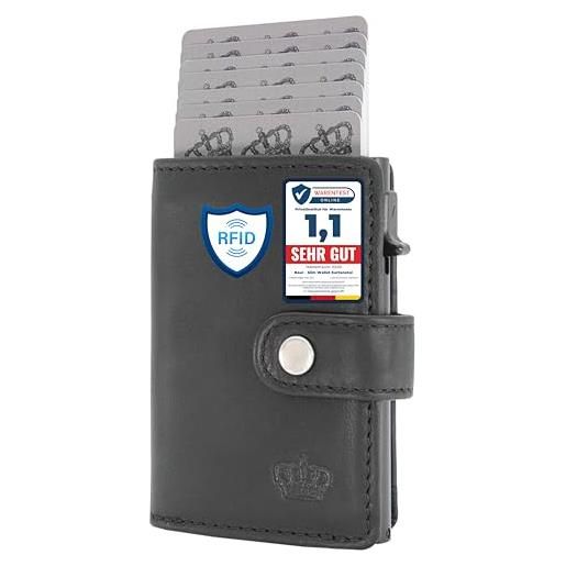 Portadocumenti Rfid Portafoglio Viaggio Pelle Vera Con Protezione RFID - Per Passaporto E Documenti Porta Passaporto - Foto 5