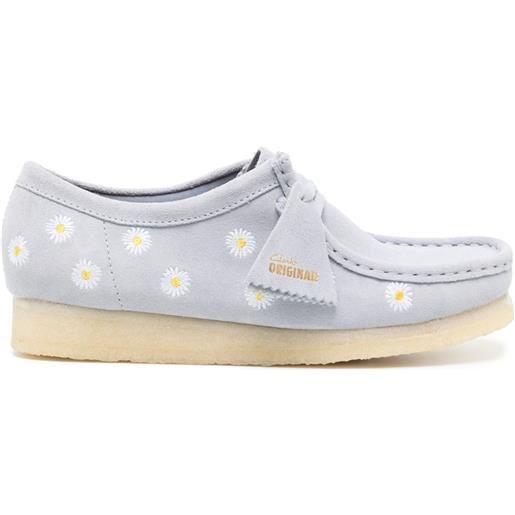 Clarks Originals stringate wallabee - blu