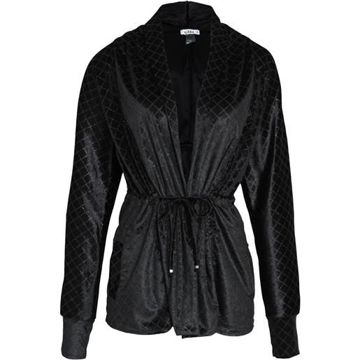 Amir Slama giacca con dettaglio lurex - nero