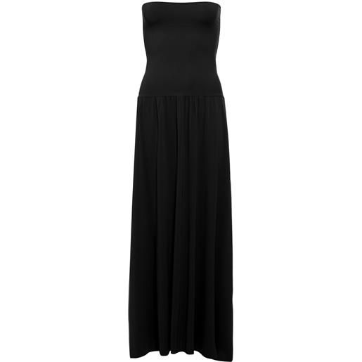 ERES abito oda lungo senza spalline - nero