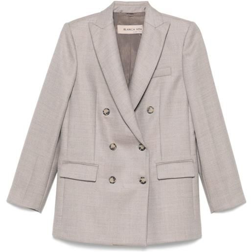 Blanca Vita blazer gloxy - marrone