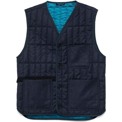 Paul Smith gilet trapuntato - blu