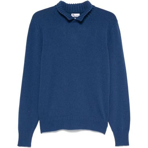 Doppiaa maglione albano - blu