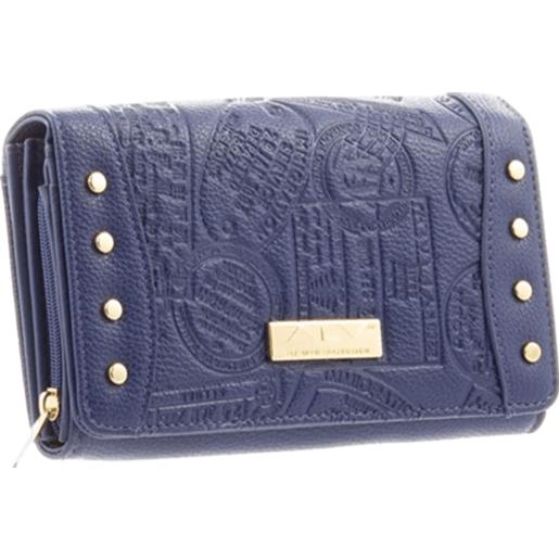 Portafoglio donna blu alv by alviero martini collezione parigi